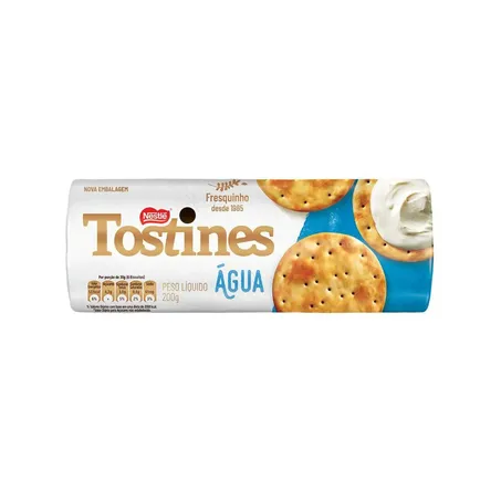 Biscoito tostines água e sal 200g