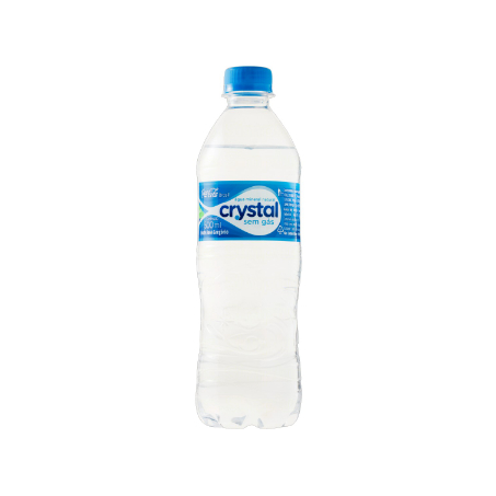 ÁGUA MINERAL NATURAL SEM GÁS CRYSTAL