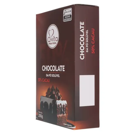 Cacau em po qvita 50/100 200g 360-6