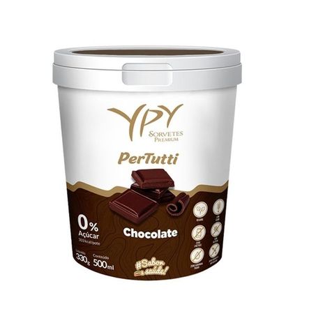 Sorvete Pertutti Chocolate 500ml