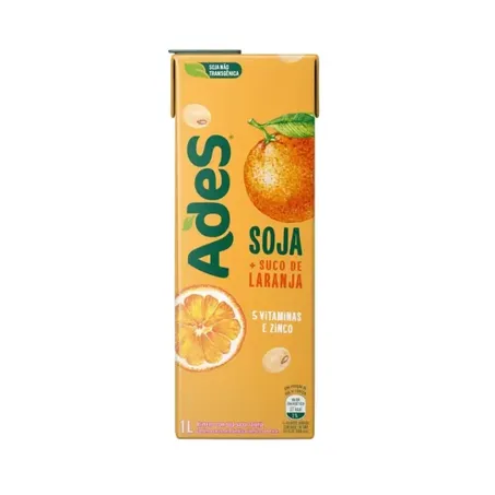 Suco ades cx frutas laranja 1l