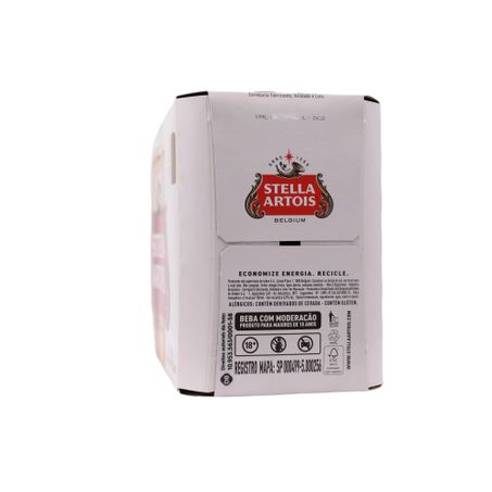 Cerveja stella artois 350ml c/8 und 360-13