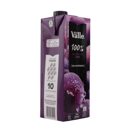 BEBIDA DEL VALLE 100% UVA TP 1L 360-23