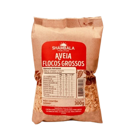 Aveia flocos grossos shambala 300g