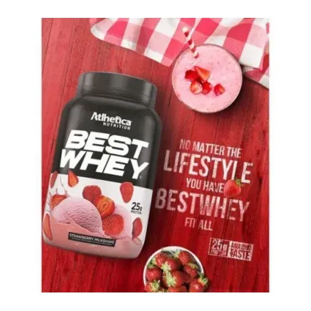 Best Whey Strawberry Sache 40g