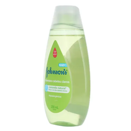 SHAMPOO JOHNSON'S BABY CABELOS CLAROS 200ML 360-4