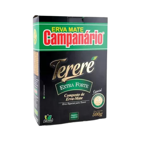 ERVA MATE CAMPANÁRIO TERERÉ EXTRA FORTE 500G