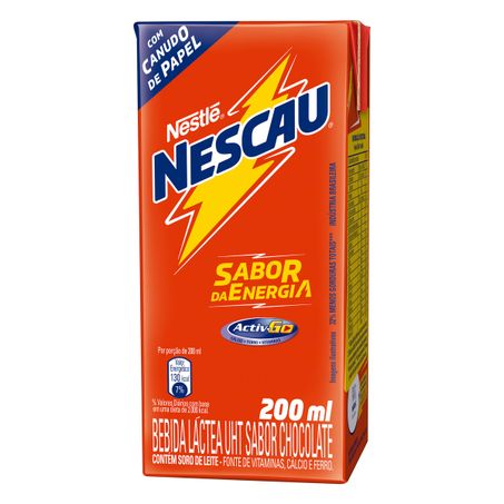 BEBIDA LÁCTEA CHOCOLATE NESTLÉ NESCAU