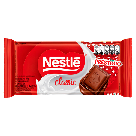 Chocolate barra nestlé prestigio 80g