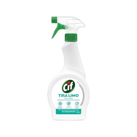 Limpador cif tira limo c/cloro gat 500ml