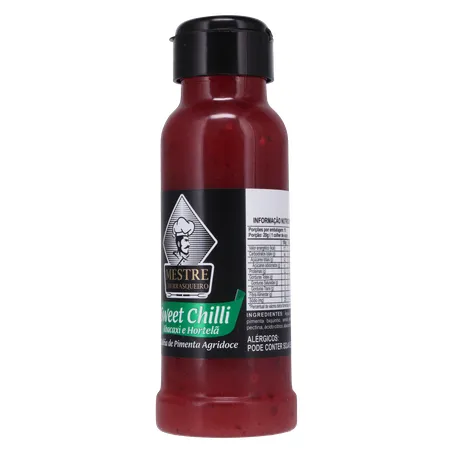 Geléia para churrasco mestre churrasqueiro sweet chilli abacaxi e hortelã 300g 360-4
