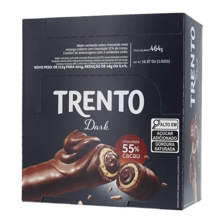 BISC.WAFER TRENTO 29G DARK CX 16.0 360-2