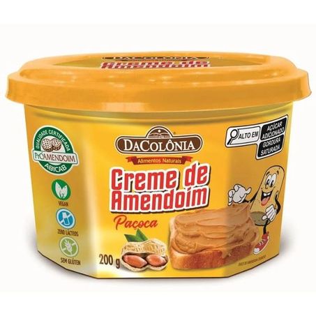 Creme de amendoin dacolonia 200g