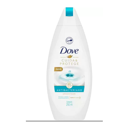 Sabonete líquido cuida e protege dove 250ml