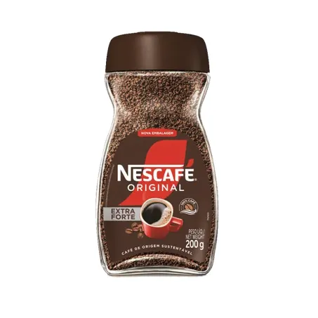 Café Nescafe Solúvel Original Vidro 200g 