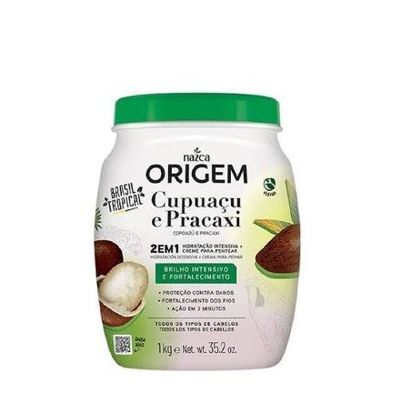 CREME TRAT ORIGEM 2EM1 CUPUACU/PRACAXI 1KG