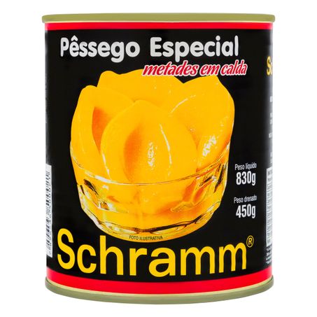 PÊSSEGO EM CALDA METADES SCHRAMM