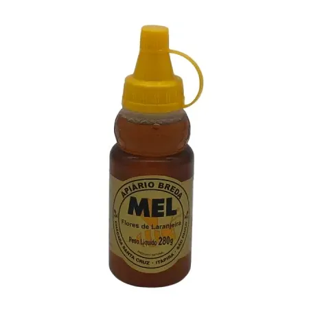 Mel  Apiário Breda Flores de Laranjeira Bisnaga 280g