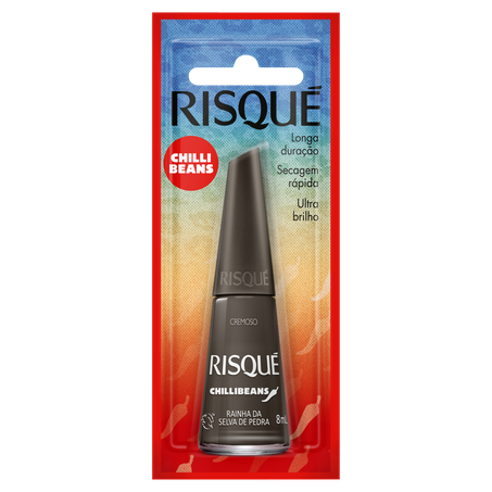 Esmalte Risqué Chili Beans Rainha da Selva de Pedra 8Ml