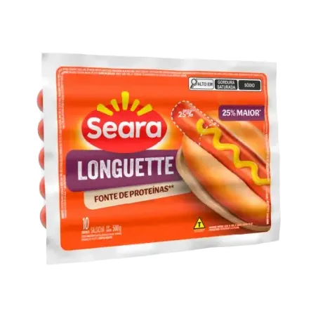 Salsicha Longuete Seara 500g 