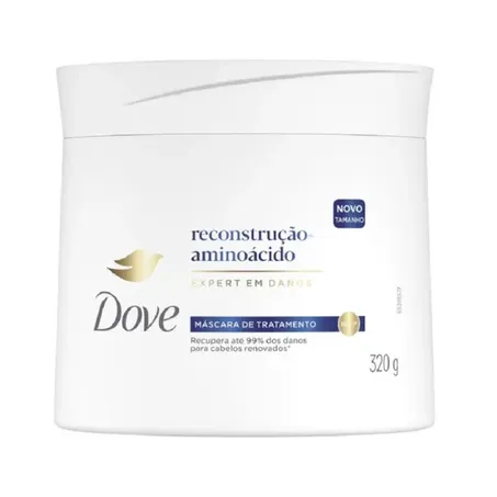 MASCARA TRATAMENTO DOVE 320G RECONSTRUCAO + AMINOACIDO