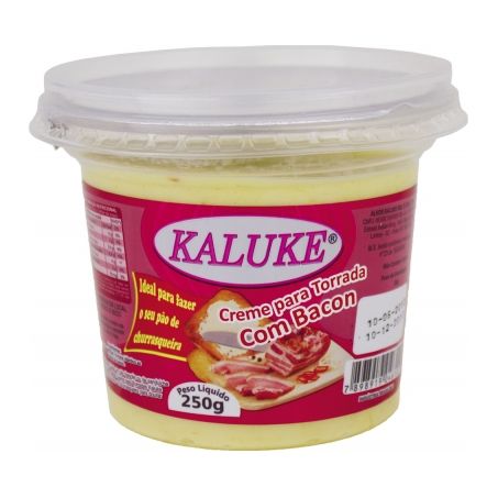CREME KALUKE PARA TORRA ALHO/BACON 250G