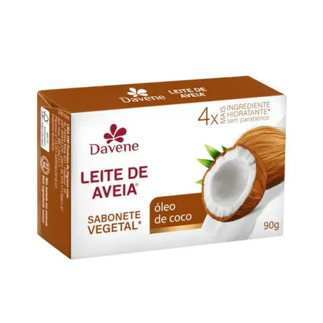 Sabonete davene aveia hid oleo de coco*