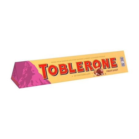 Chocolate fruit & nuts toblerone 100g