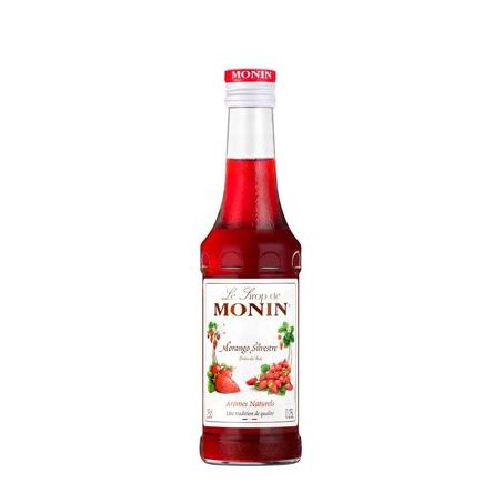 XAROPE MONIN 250ML MORANGO SILVEST