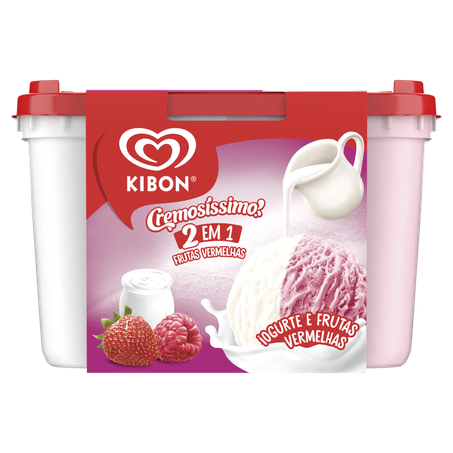 Sorvete kibon cremosissimo 2em1 2l