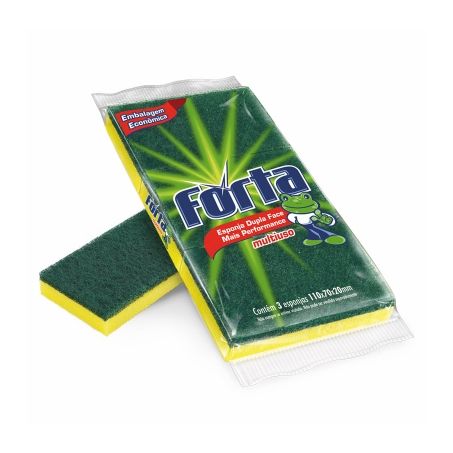 Esponja forta multi uso c/3 10058