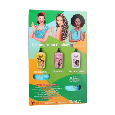 Kit Skala Babosa Shampoo 325ml e Condicionador 325ml 
  360-17