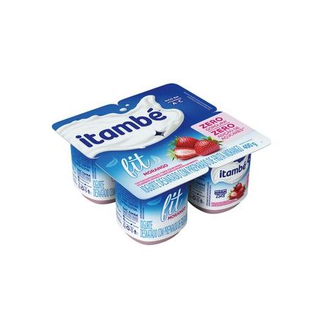 IOGURTE ITAMBE FIT PEDACOS FRUTAS VERMELHAS 400G