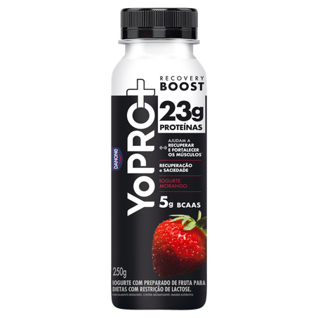 Iogurte yopro morango pote 250g