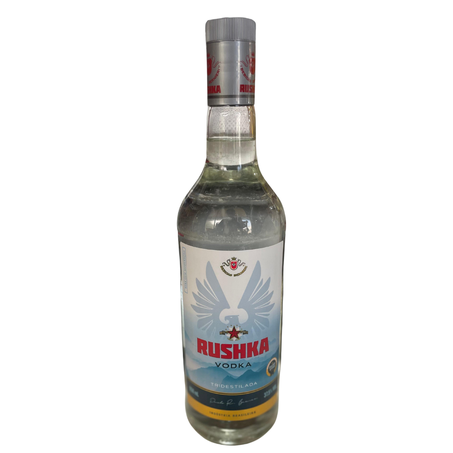 Vodka rushka tridestilada vidro 950ml