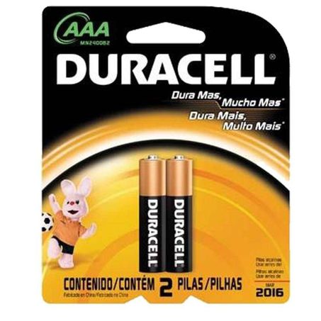 Pilha Duracell Alc Aaa PalitoUn