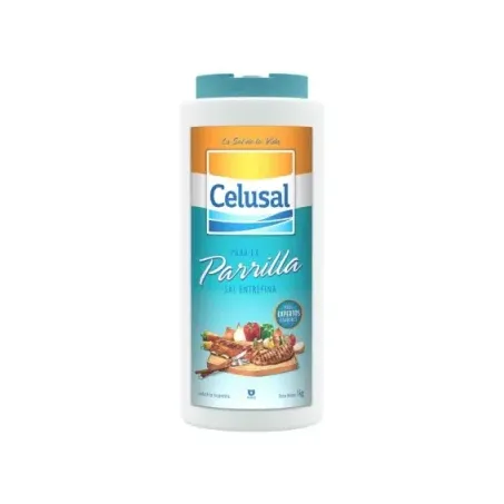 Sal celusal parrilla entrefino pote 1kg