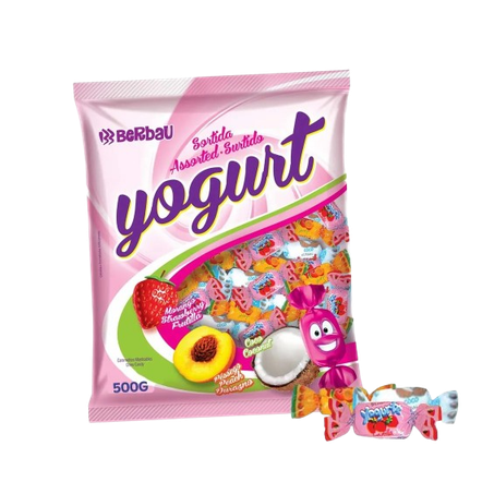 BALA YOGURTE SORTIDA BERBAU 500 G                 