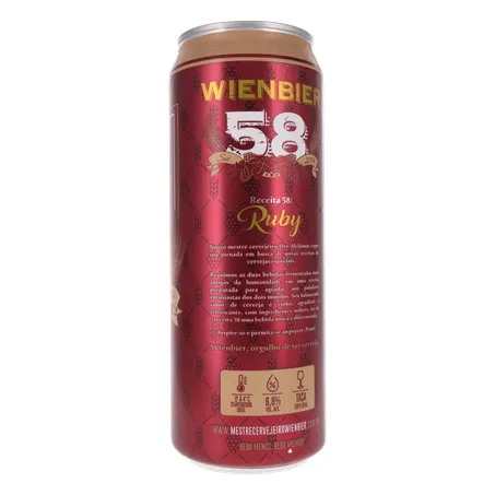 Cocktail de Vinho Wienbier 58 com Cerveja Lata 710ml 360-13