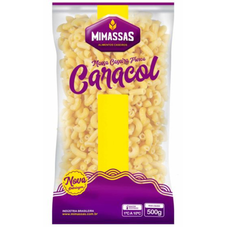 Massa mimassas resfriada 500g caracol