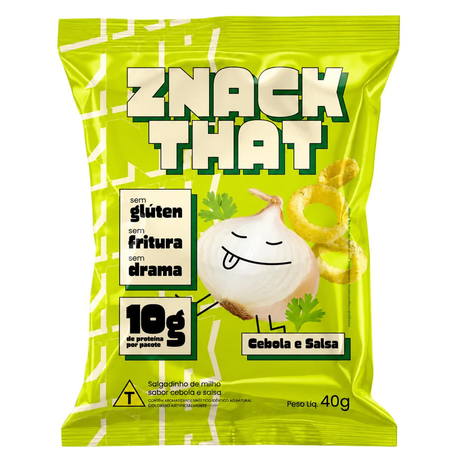 Salgadinho Proteico Znack That 40g - Cebola & Salsa
