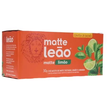 Chá Matte Leão Limão Sachê 25UN 360-33