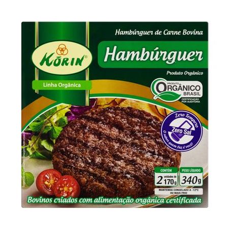 HAMB. BOV ORG KORIN CONG 340G