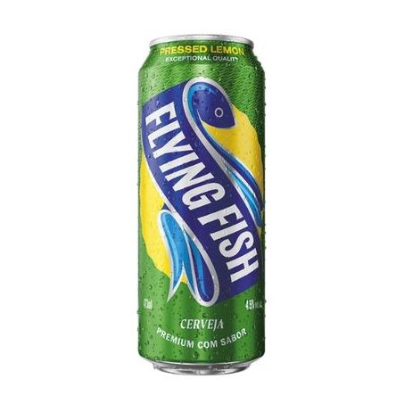 Cerveja Pilsen Pressed Lemon Flying Fish Lata 473ml