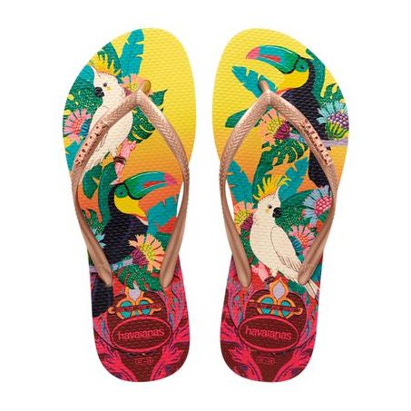 SAND HAVAIANAS SLIM TROPICAL AMAR LIMAO 33/4