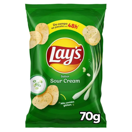 SALG. LAYS 70G SOUER CREAM