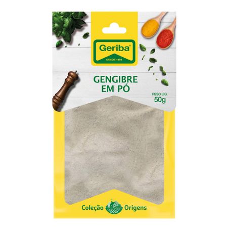 Gengibre em pó Geriba coleção origens 50g