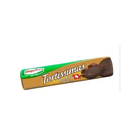 BISCOITO RECHEADO ORQUIDEA TORTISSIMAS CHOCOLATE SUICO 130G