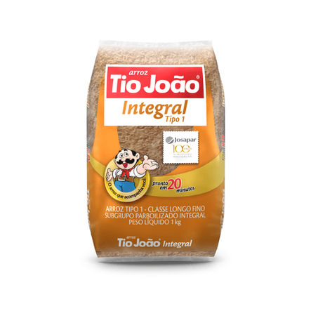 Arroz Integral Tio João 1kg
