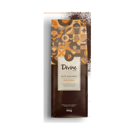 Cafe moído e torrado gourmet divine 500g